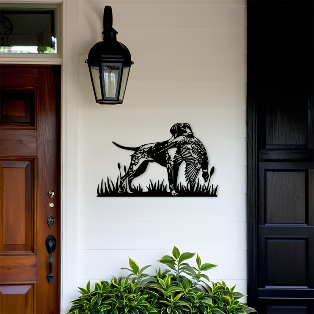 CIFBUY Metal Wall Art Hunting  - огляд і ціна Hunting Dog Outdoor
