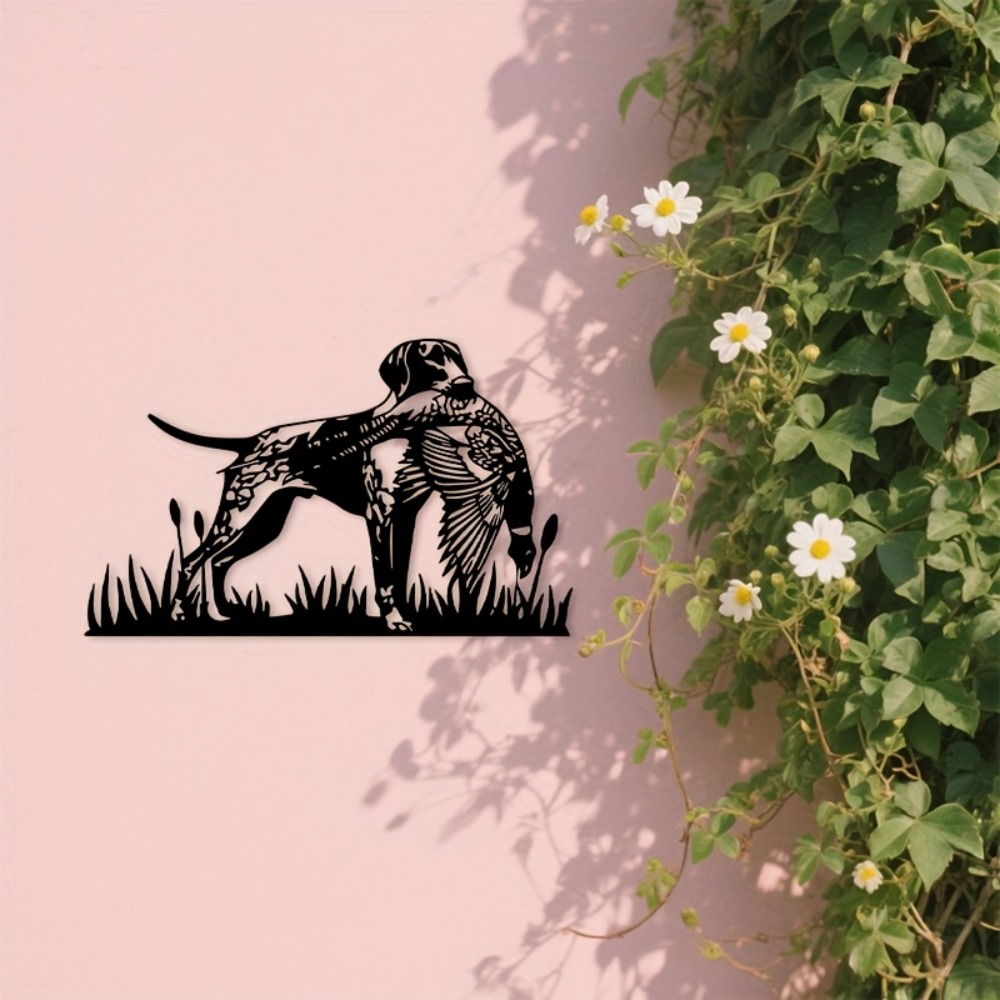 CIFBUY Metal Wall Art Hunting  - огляд і ціна Hunting Dog Outdoor