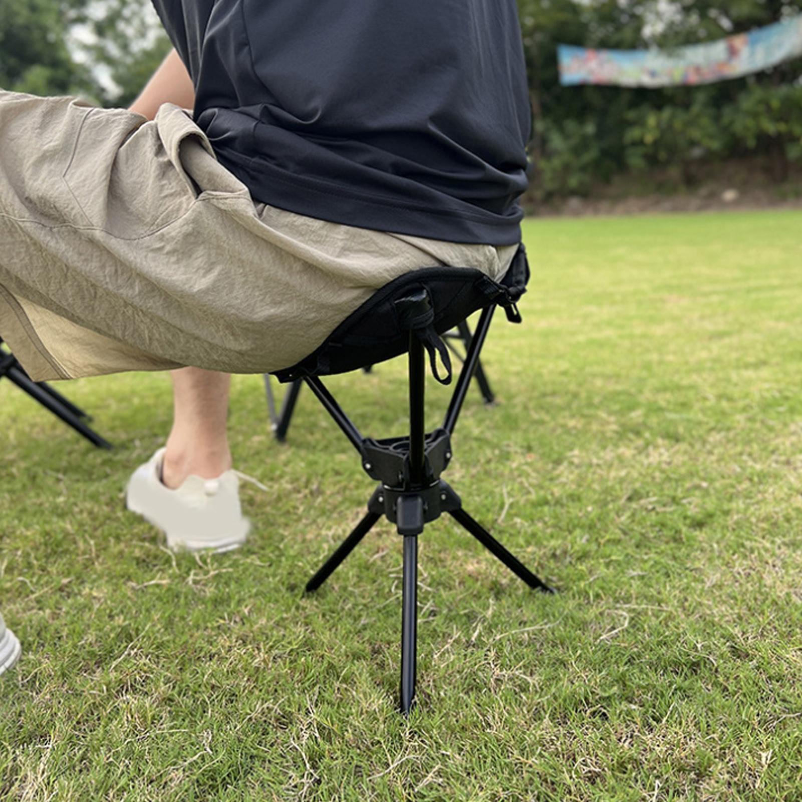 Portable Folding Swivel Campin - огляд і ціна Outdoor Hunting Chair