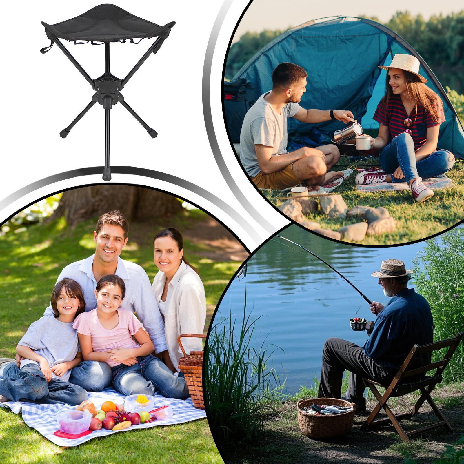 Portable Folding Swivel Campin - огляд і ціна Outdoor Hunting Chair