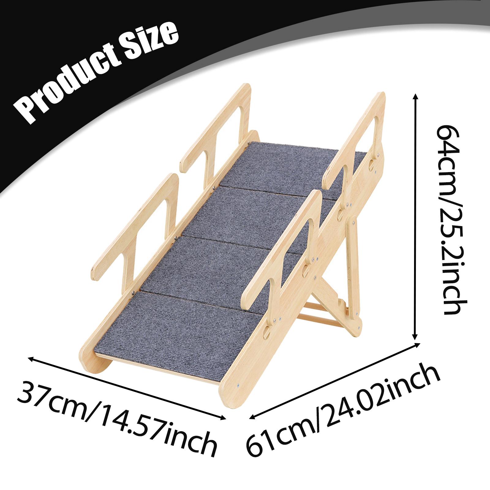 Folding Pet Stairs Wood Dog La - огляд і ціна Tree Stand Ladder