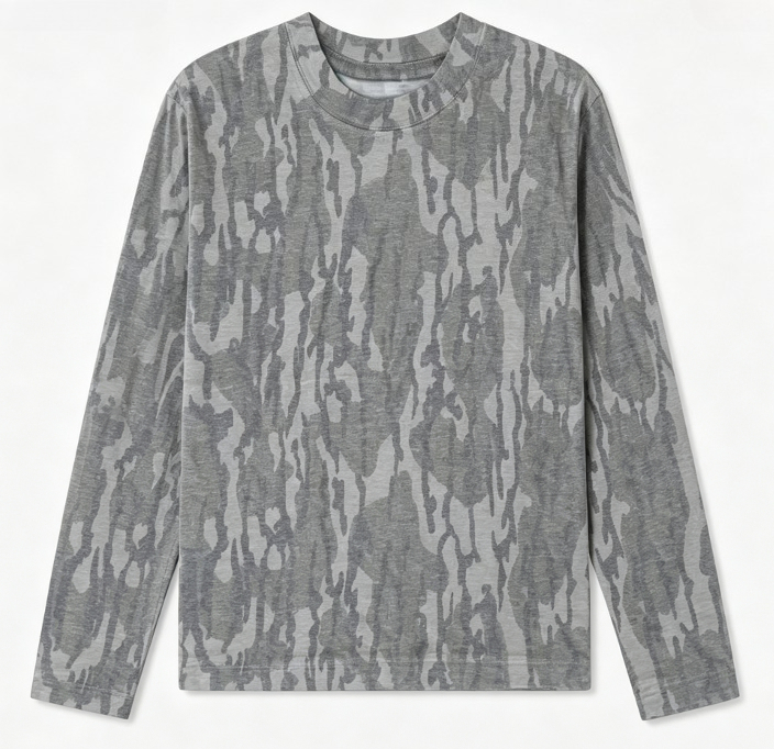 Camo Long Sleeve T‑Shirt Tree  - огляд і ціна Outdoor Hunting Prints