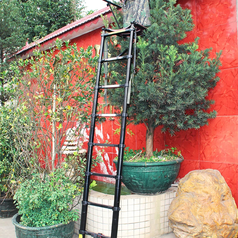 SC02 Telescopic Tree Stand Lad - огляд і ціна Tree Stand Ladder