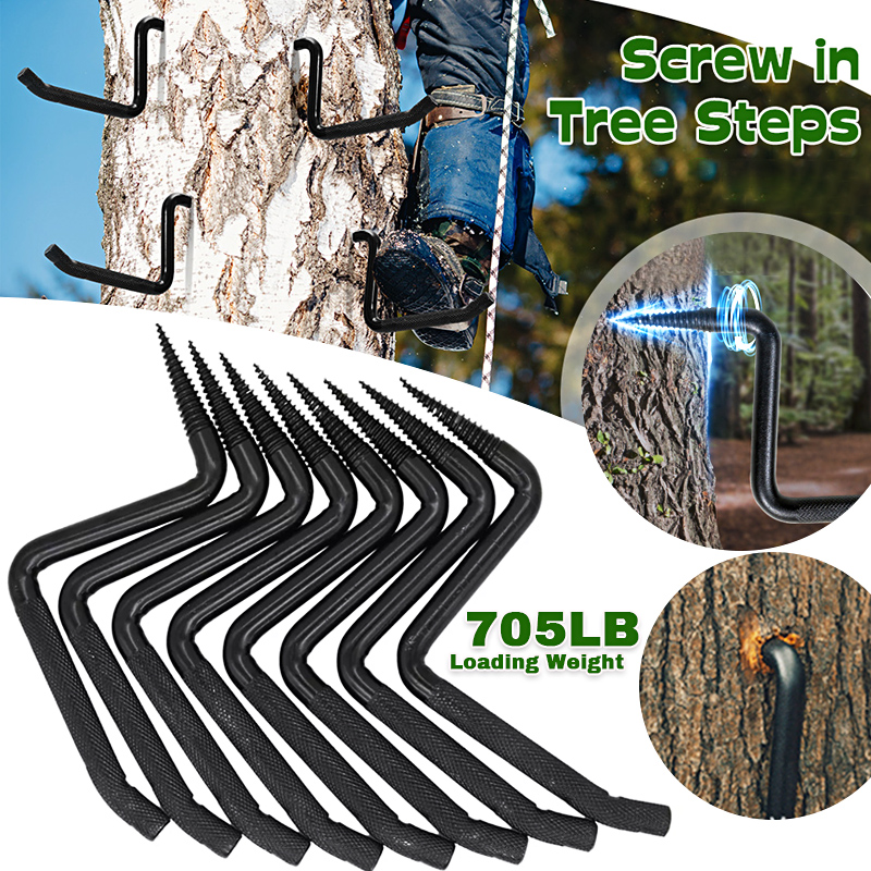 Tree Climbing Spikes For Hunti - огляд і ціна Tree Stand Ladder