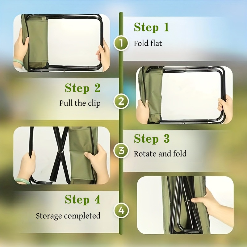 New Foldable Backpack Mini Lig - огляд і ціна Outdoor Hunting Chair