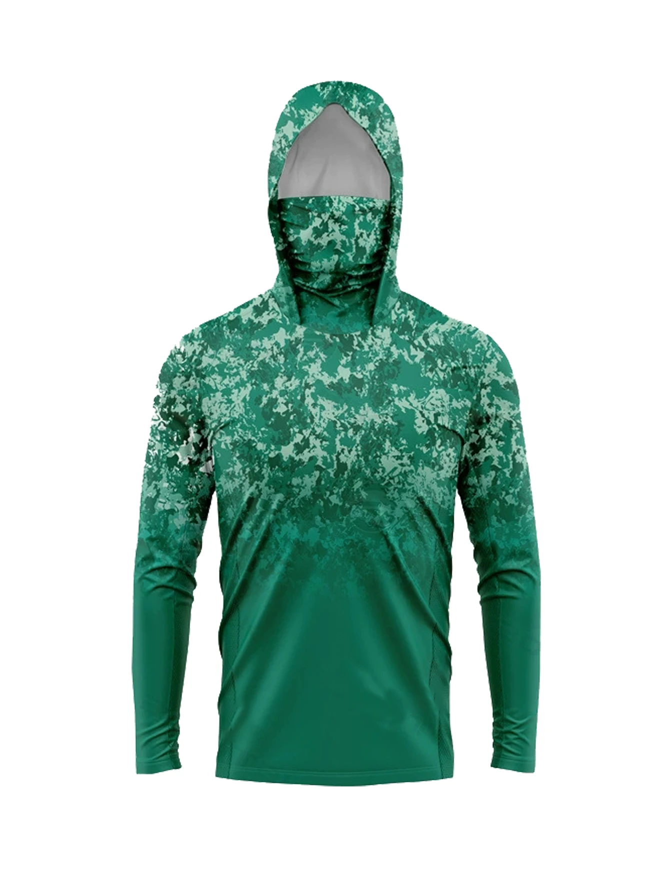 Men UPF50+ Sun Protection Fish - огляд і ціна Outdoor Hunting Prints